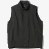 S.B. Vest - Black - Poly Brushed Taffeta