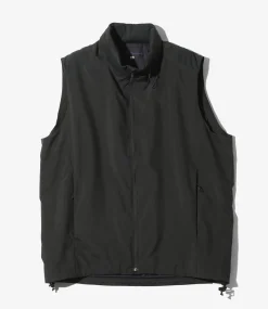 S.B. Vest - Black - Poly Brushed Taffeta