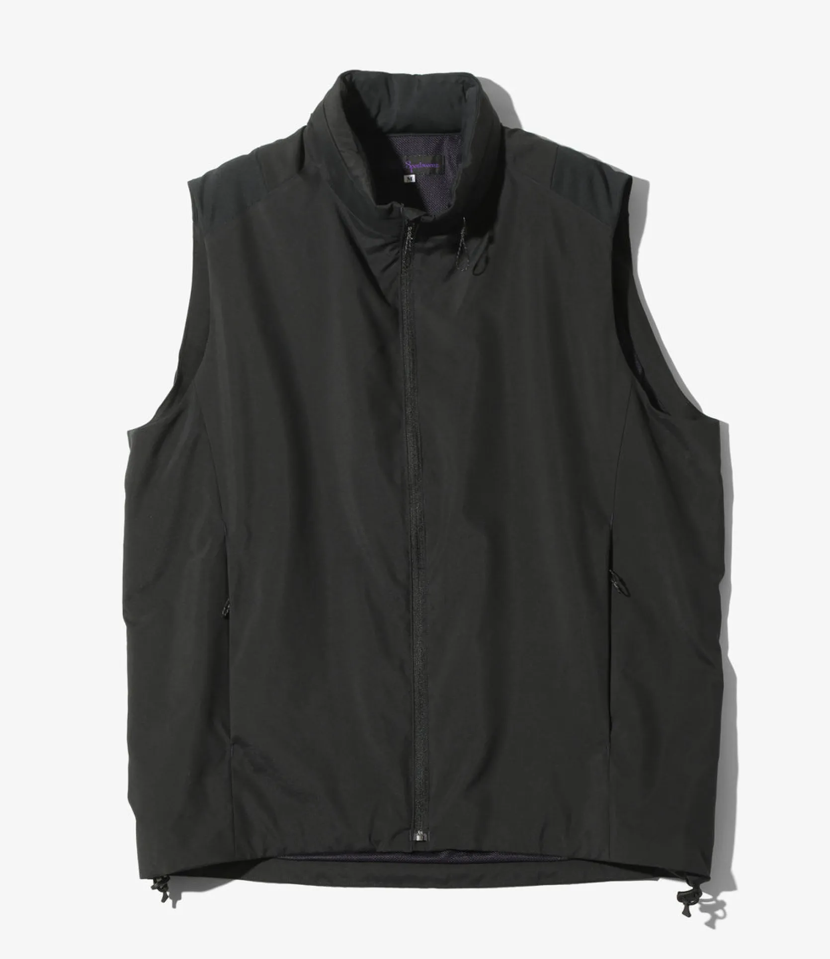 S.B. Vest - Black - Poly Brushed Taffeta