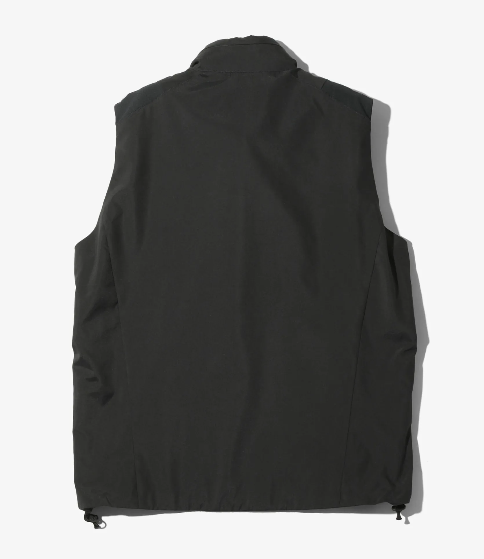 S.B. Vest - Black - Poly Brushed Taffeta