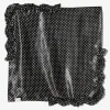 Scarf Polka Dots Sateen - Black