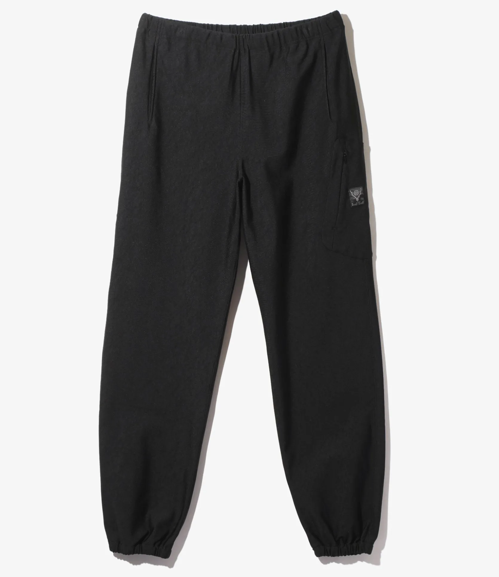 Scouting Sweat Pant - Black - N/PE/PU Tricot Jersey