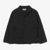 Sea Bees Jacket - Black Cotton Ripstop