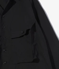 Sea Bees Jacket - Black Cotton Ripstop