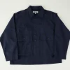 Sea Bees Jacket - Dark Navy Cotton Ripstop