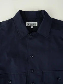 Sea Bees Jacket - Dark Navy Cotton Ripstop