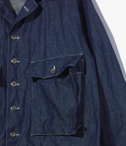 Sea Bees Jacket - Indigo Industrial 8oz Denim
