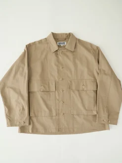 Sea Bees Jacket - Khaki Cotton Ripstop