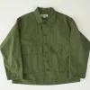 Sea Bees Jacket - Olive Cotton Ripstop