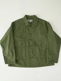 Sea Bees Jacket - Olive Cotton Ripstop