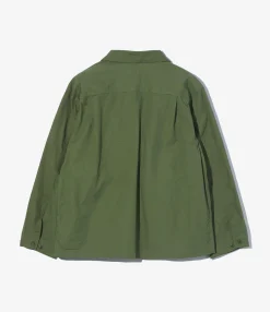 Sea Bees Jacket - Olive Cotton Ripstop