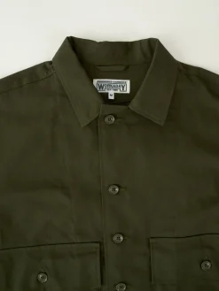 Sea Bees Jacket - Olive 7oz Cotton Duck