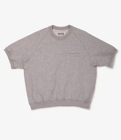 Short Sleeve Crew - H.Grey CP French Terry