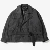 Short Trench - Black PC Denim