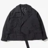 Short Trench - Dk.Navy Nyco Twill