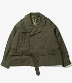Short Trench - Olive CP Weather Poplin