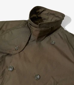 Short Trench - Olive CP Weather Poplin