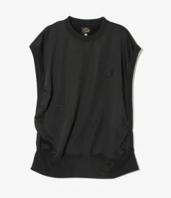Sleeveless Shirt - Black - Bright Jersey