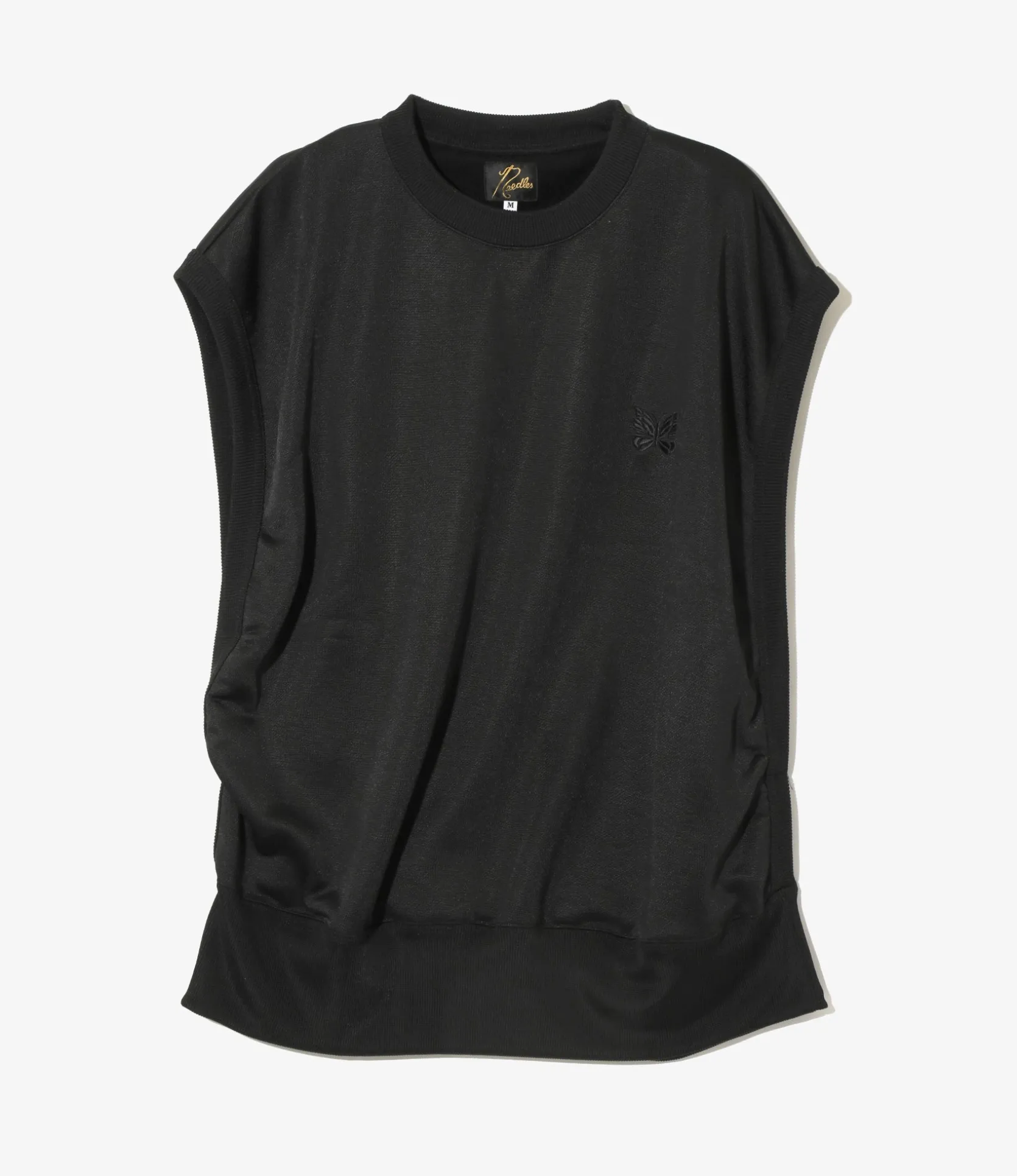 Sleeveless Shirt - Black - Bright Jersey
