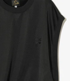 Sleeveless Shirt - Black - Bright Jersey
