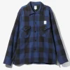 Smokey Shirt - Blue - Cotton Buffalo Plaid Twill