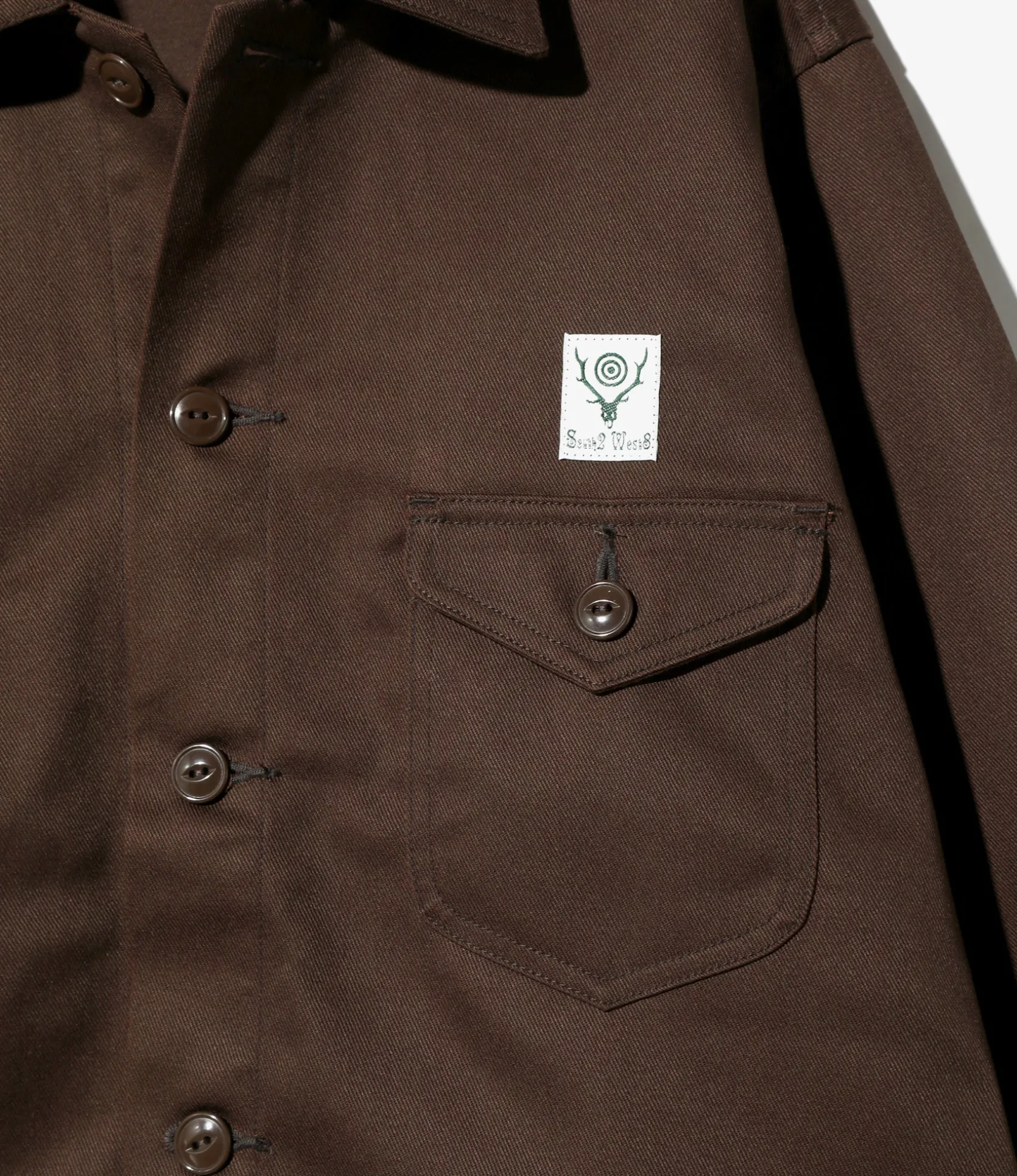 Smokey Shirt - Brown - PE/C Twill