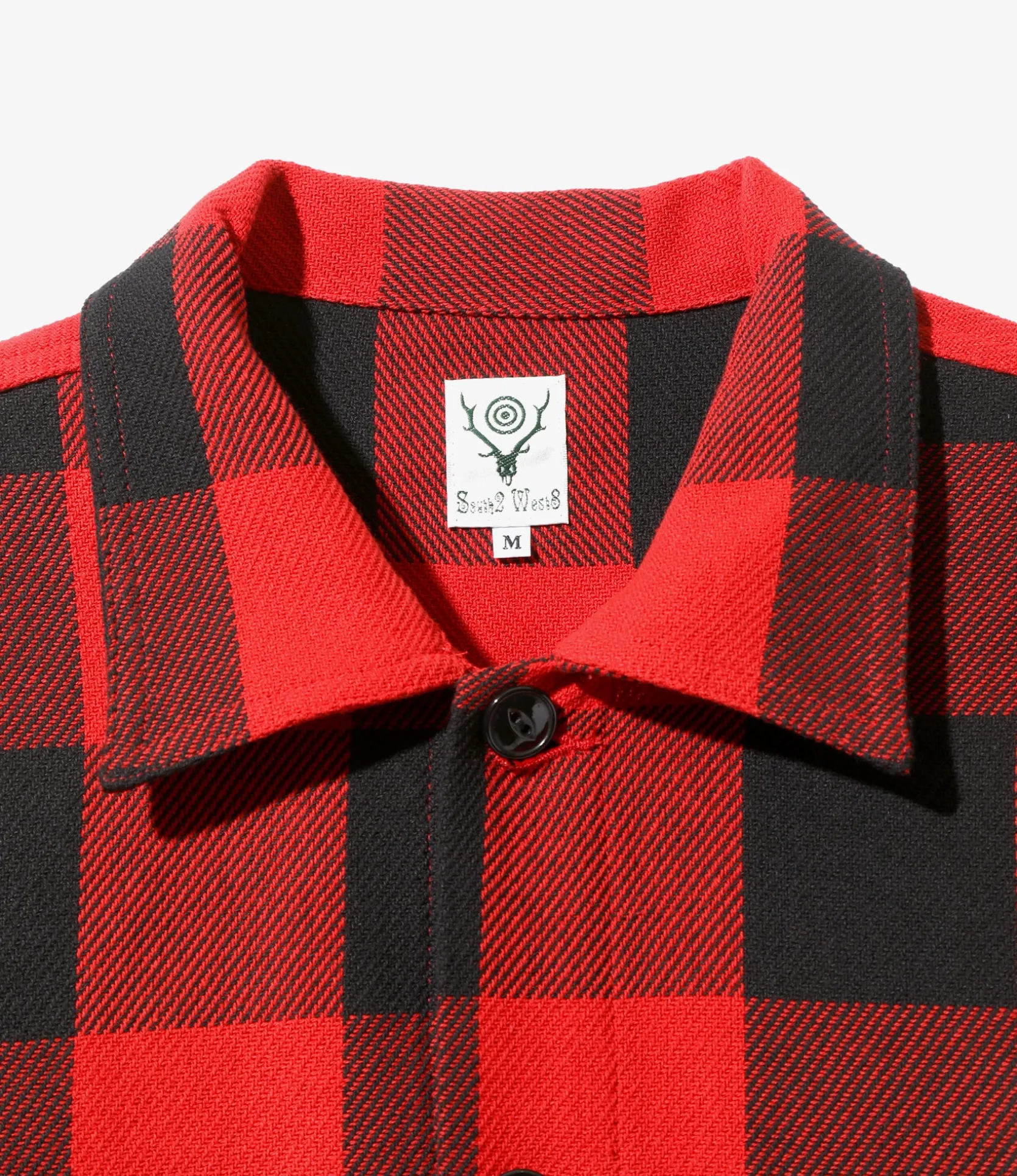 Smokey Shirt - Red - Cotton Buffalo Plaid Twill