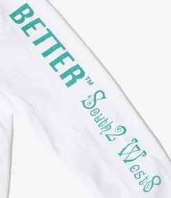 South2 West8 x Better Gift Shop - Long Sleeve T-Shirt - White