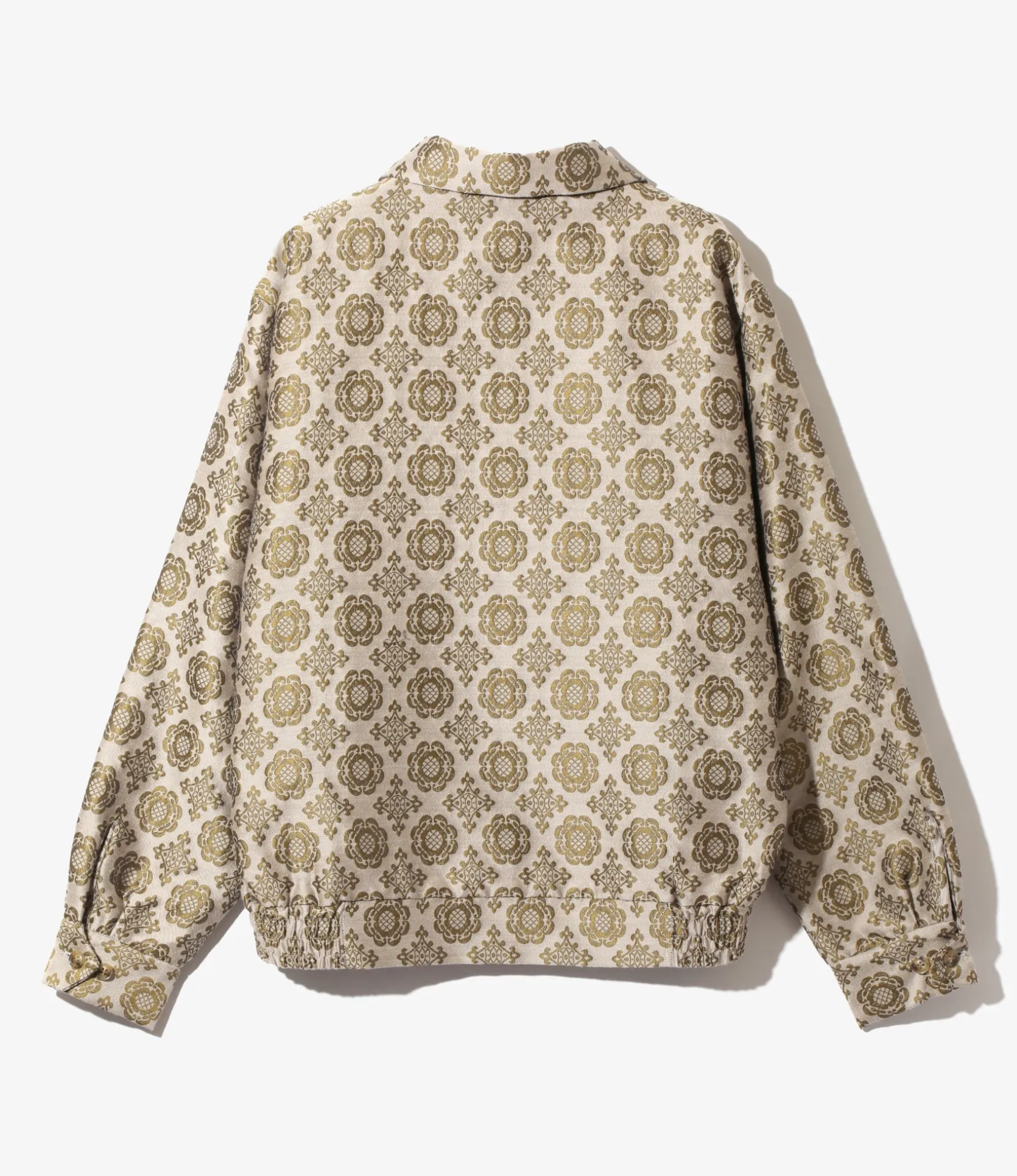 Sport Jacket - Beige - W/PE Ornament Jq.