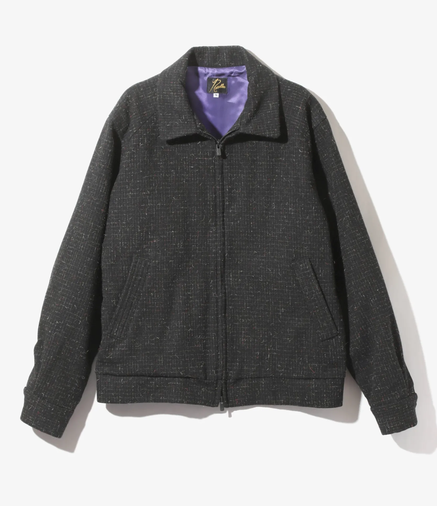 Sport Jacket - Black - W/N Small Plaid Cloth