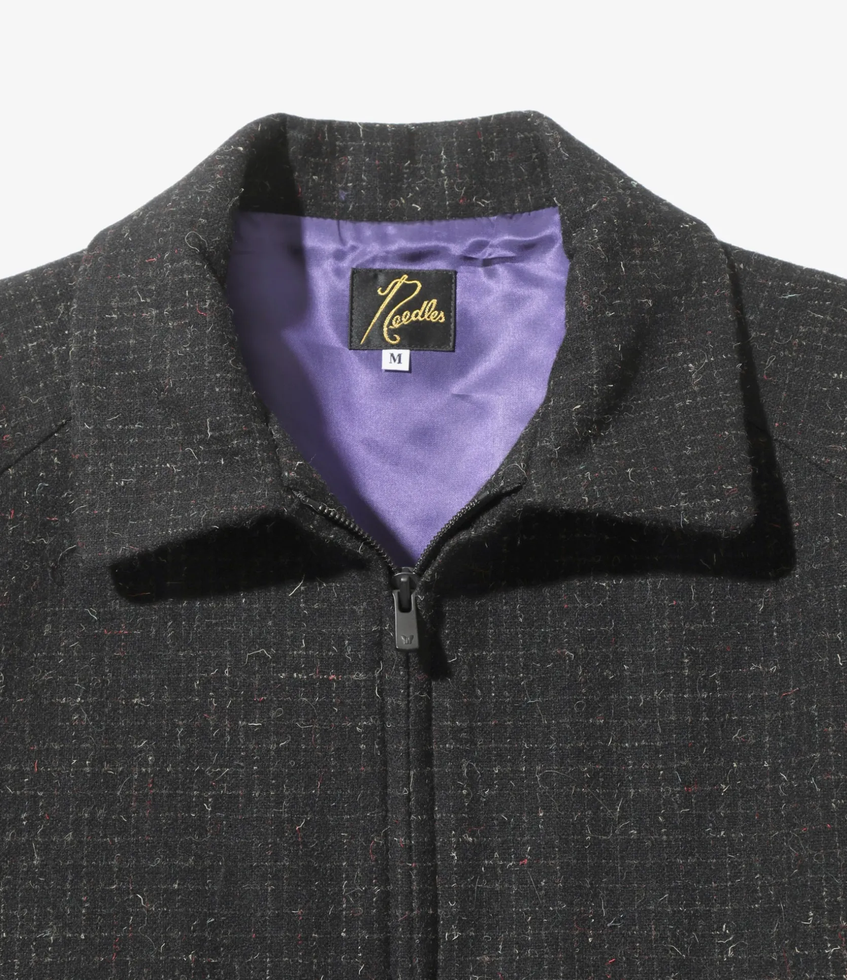 Sport Jacket - Black - W/N Small Plaid Cloth