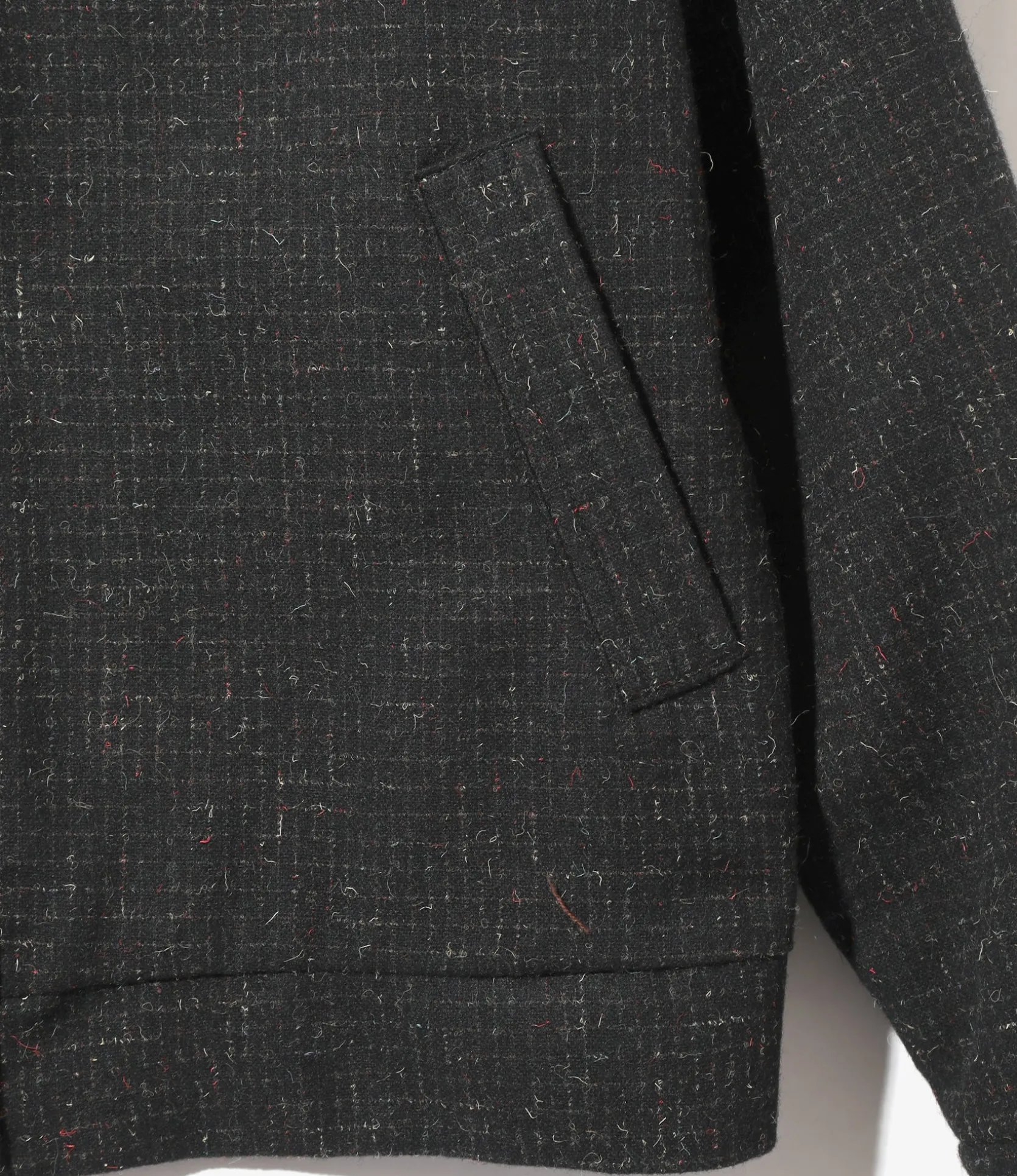 Sport Jacket - Black - W/N Small Plaid Cloth