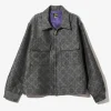 Sport Jacket - Charcoal - W/PE Ornament Jq.