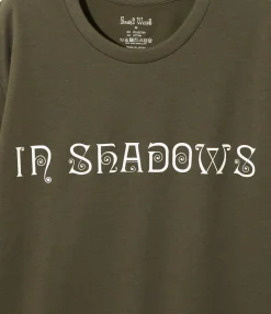 S/S Crew Neck Tee - Olive - IN SHADOWS