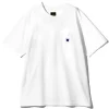 S/S Crew Neck Tee - White - Poly Jersey