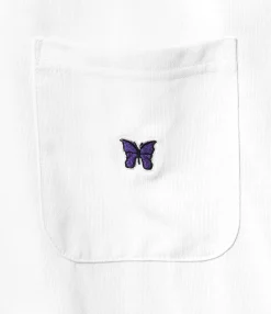 S/S Crew Neck Tee - White - Poly Jersey
