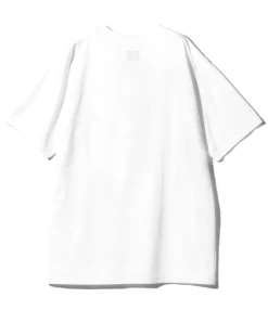 S/S Crew Neck Tee - White - Poly Jersey