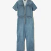S/S Jumpsuit - Indigo - 10oz Denim