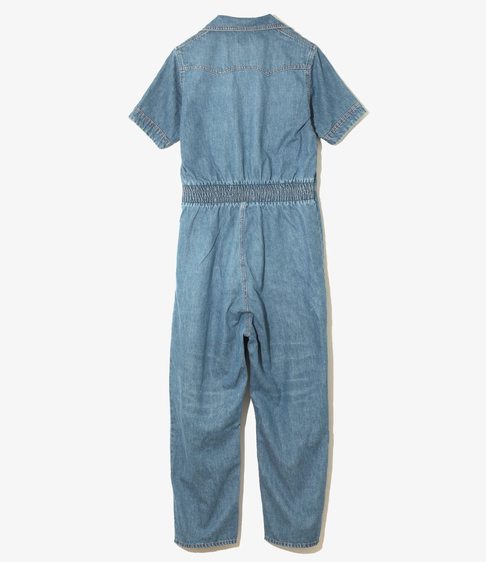 S/S Jumpsuit - Indigo - 10oz Denim