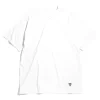 S/S Mock Neck Tee - White - Cordura Jersey