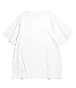 S/S Mock Neck Tee - White - Cordura Jersey