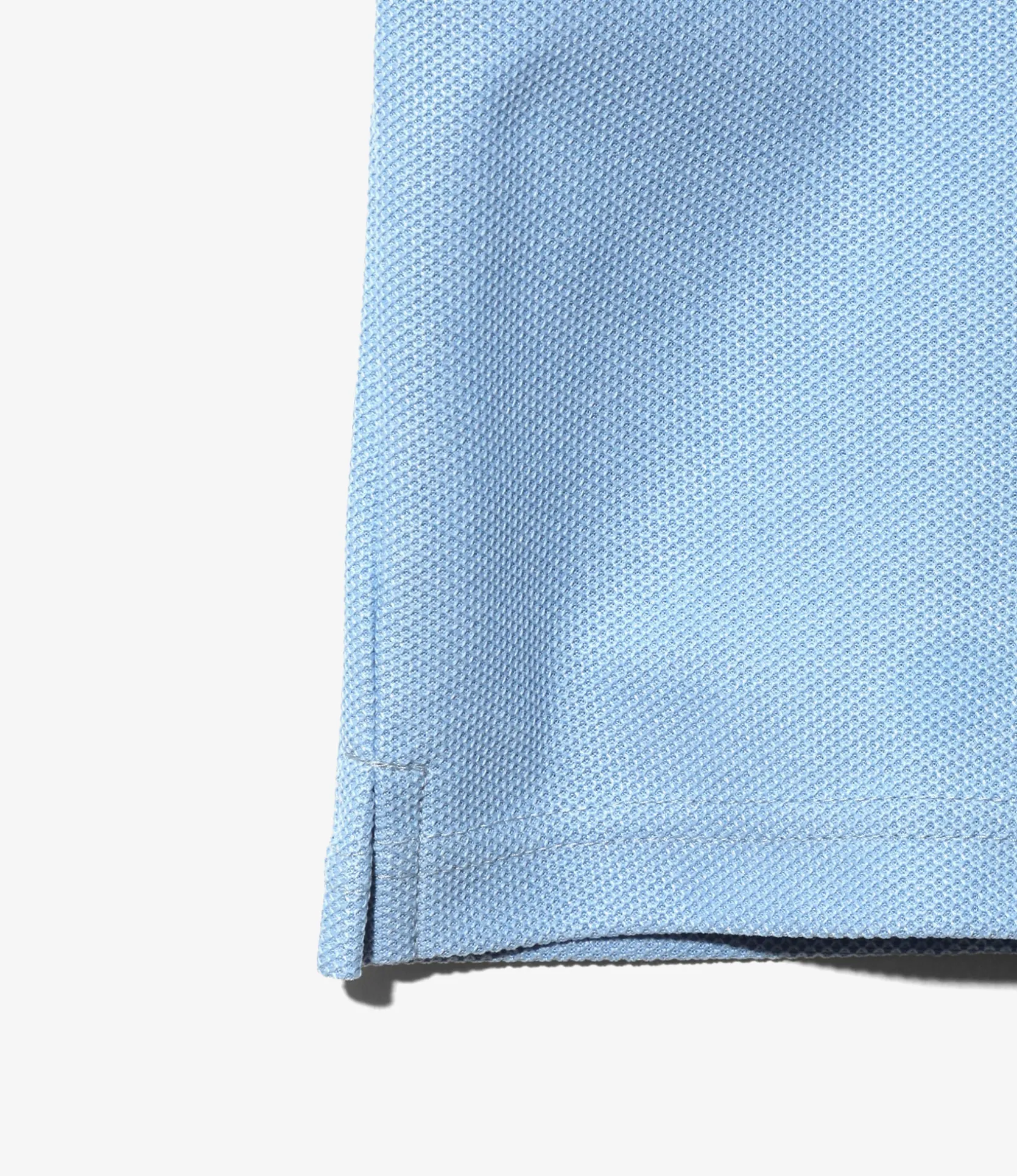 S/S Polo Shirt - Sax - Poly Pique