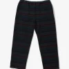 STK Pant - Green Fair Isle Stripe Sweater Knit