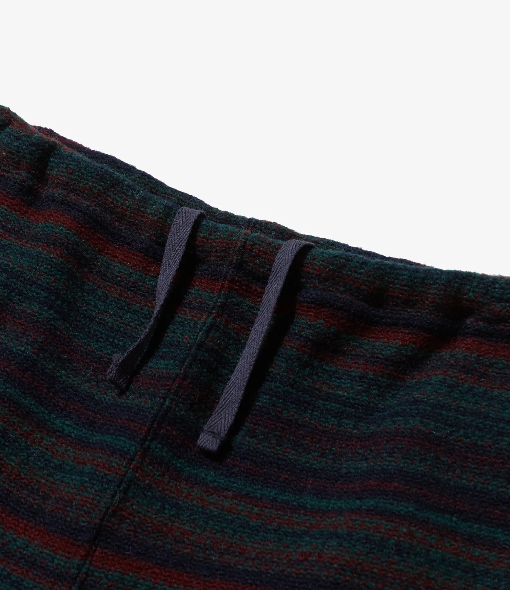 STK Pant - Green Fair Isle Stripe Sweater Knit