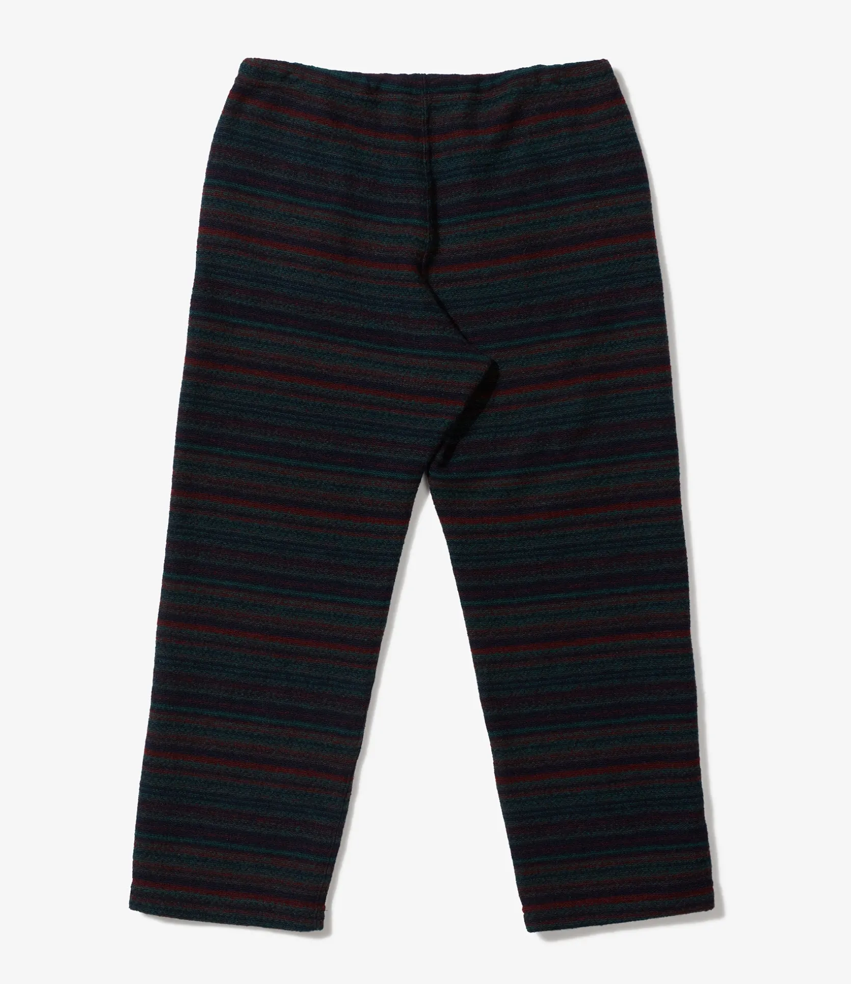 STK Pant - Green Fair Isle Stripe Sweater Knit