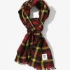 Stole - Black - Madras Plaid