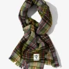 Stole - Green - Madras Plaid