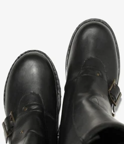 5 Straps Moto Boot