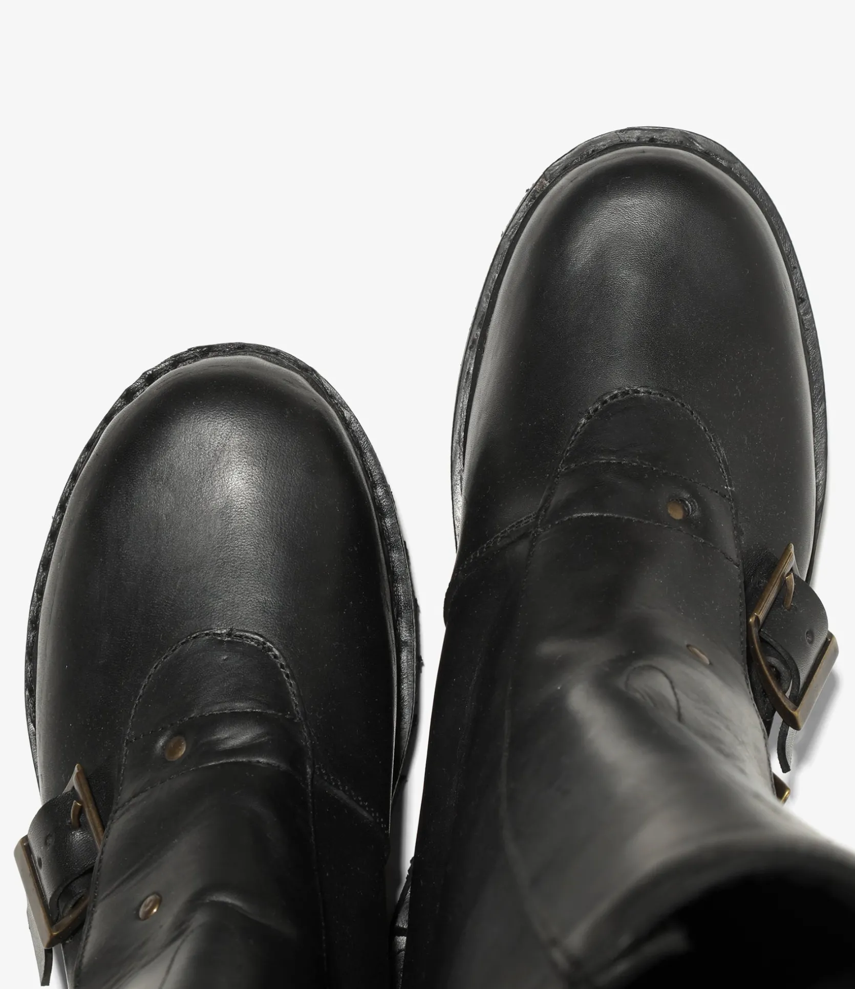 5 Straps Moto Boot