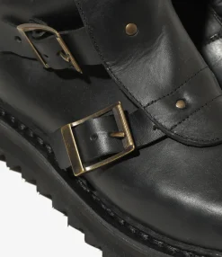 5 Straps Moto Boot
